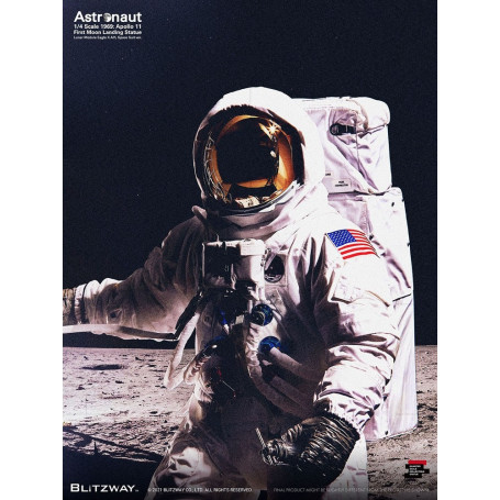 Blitzway - Astronauta Apollo 11: LM-5 A7L ver. 1/4 - Hybrid Superb Scale