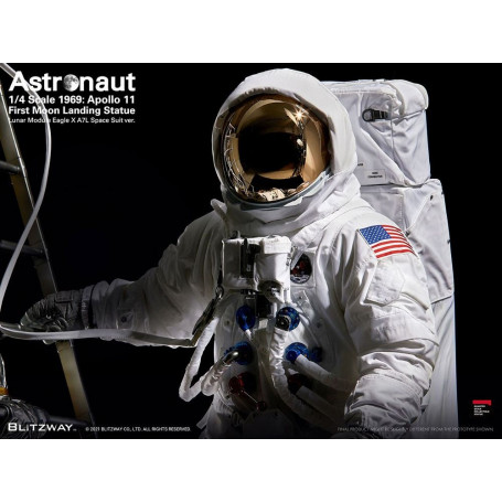 Blitzway - Astronauta Apollo 11: LM-5 A7L ver. 1/4 - Hybrid Superb Scale