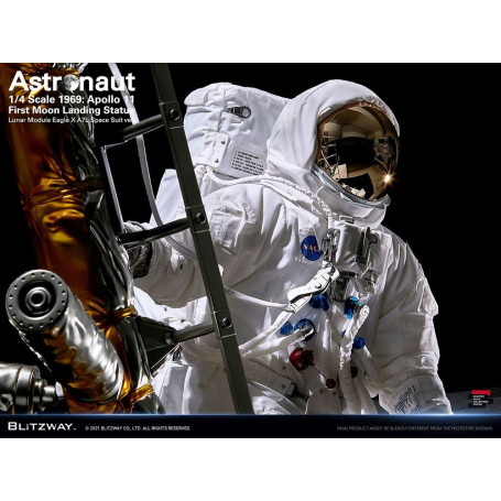 Blitzway - Astronauta Apollo 11: LM-5 A7L ver. 1/4 - Hybrid Superb Scale