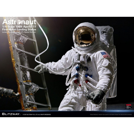 Blitzway - Astronauta Apollo 11: LM-5 A7L ver. 1/4 - Hybrid Superb Scale