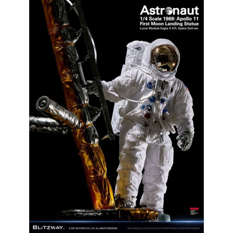 Blitzway - Astronauta Apollo 11: LM-5 A7L ver. 1/4 - Hybrid Superb Scale