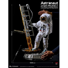 Blitzway - Astronauta Apollo 11: LM-5 A7L ver. 1/4 - Hybrid Superb Scale