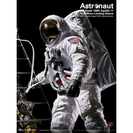Blitzway - Astronauta Apollo 11: LM-5 A7L ver. 1/4 - Hybrid Superb Scale