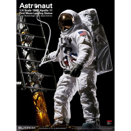 Blitzway - Astronauta Apollo 11: LM-5 A7L ver. 1/4 - Hybrid Superb Scale