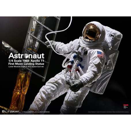 Blitzway - Astronauta Apollo 11: LM-5 A7L ver. 1/4 - Hybrid Superb Scale