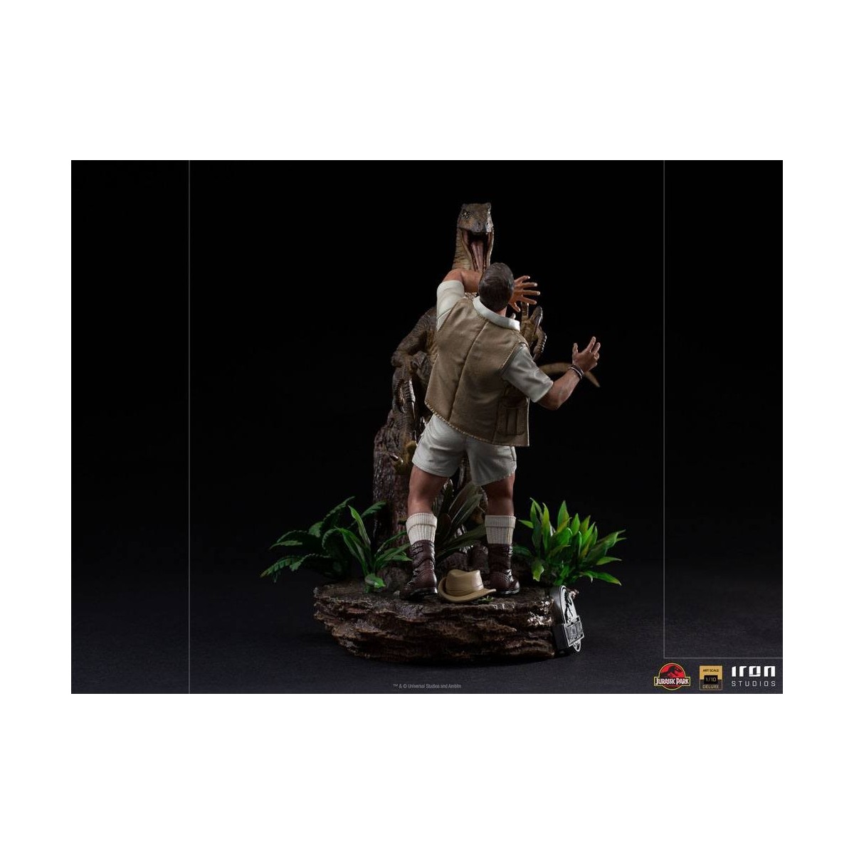 Iron Studios - Clever Girl - Jurassic Park 1/10 Deluxe Art Scale