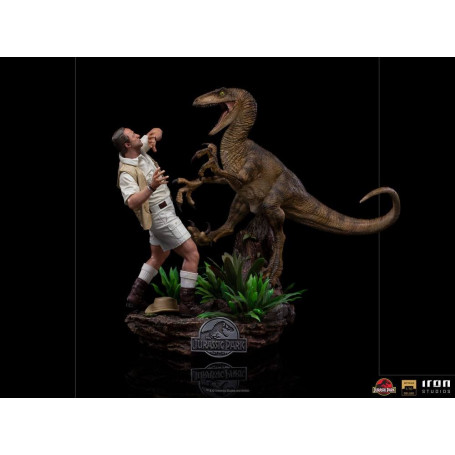 Iron Studios - Clever Girl - Jurassic Park 1/10 Deluxe Art Scale