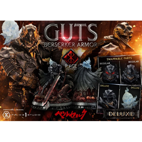 Prime 1 Studio Berserk - Armatura Berserker Guts "Rage Edition" 1/4 - Versione Deluxe
