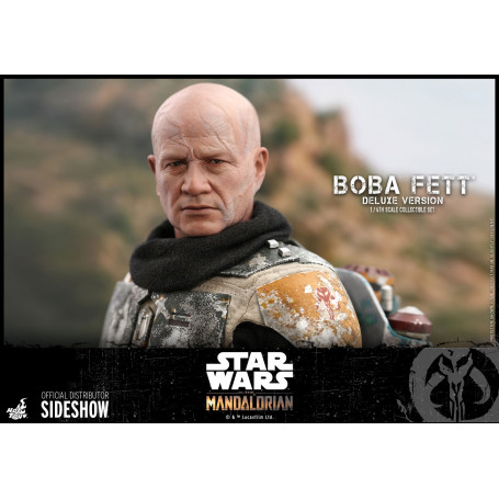 Hot Toys Star Wars The Mandalorian Boba Fett Deluxe Version 1/6 Movie Masterpiece