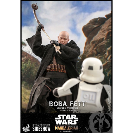 Hot Toys Star Wars The Mandalorian Boba Fett Deluxe Version 1/6 Movie Masterpiece