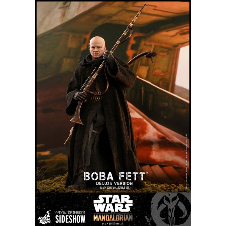 Hot Toys Star Wars The Mandalorian Boba Fett Deluxe Version 1/6 Movie Masterpiece