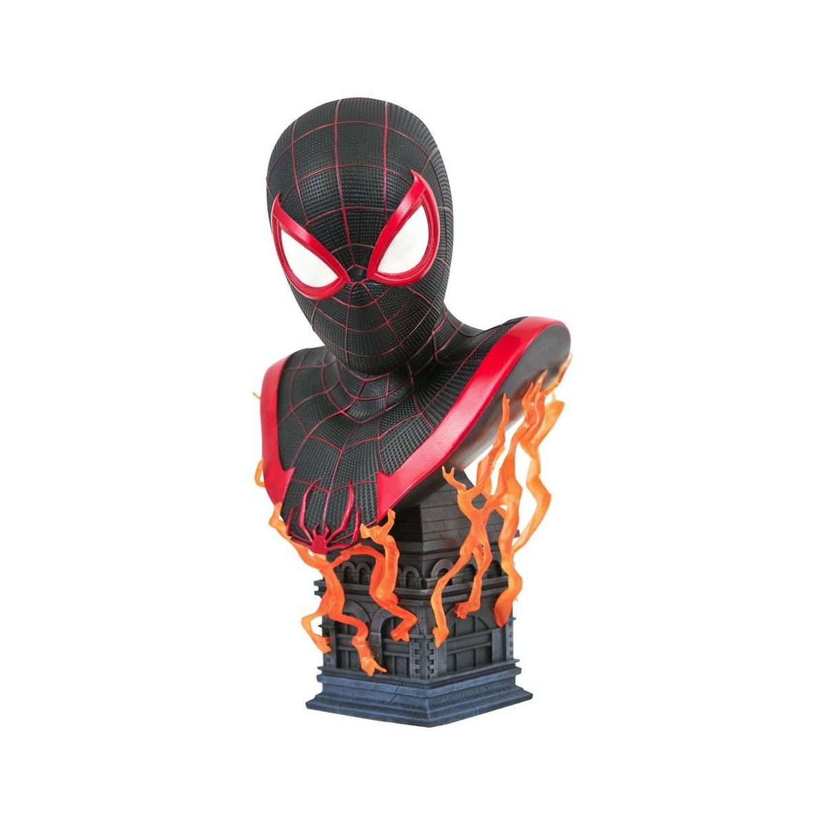 Diamond Select Toys - Busto Gamerverse Miles Morales - LEGENDS IN 3D - Marvel