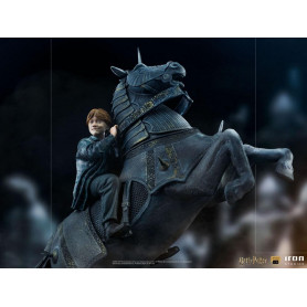 Iron Studios - Harry Potter - Ron Weasley al Mago Scacchi BDS Deluxe Art Scale 1/10
