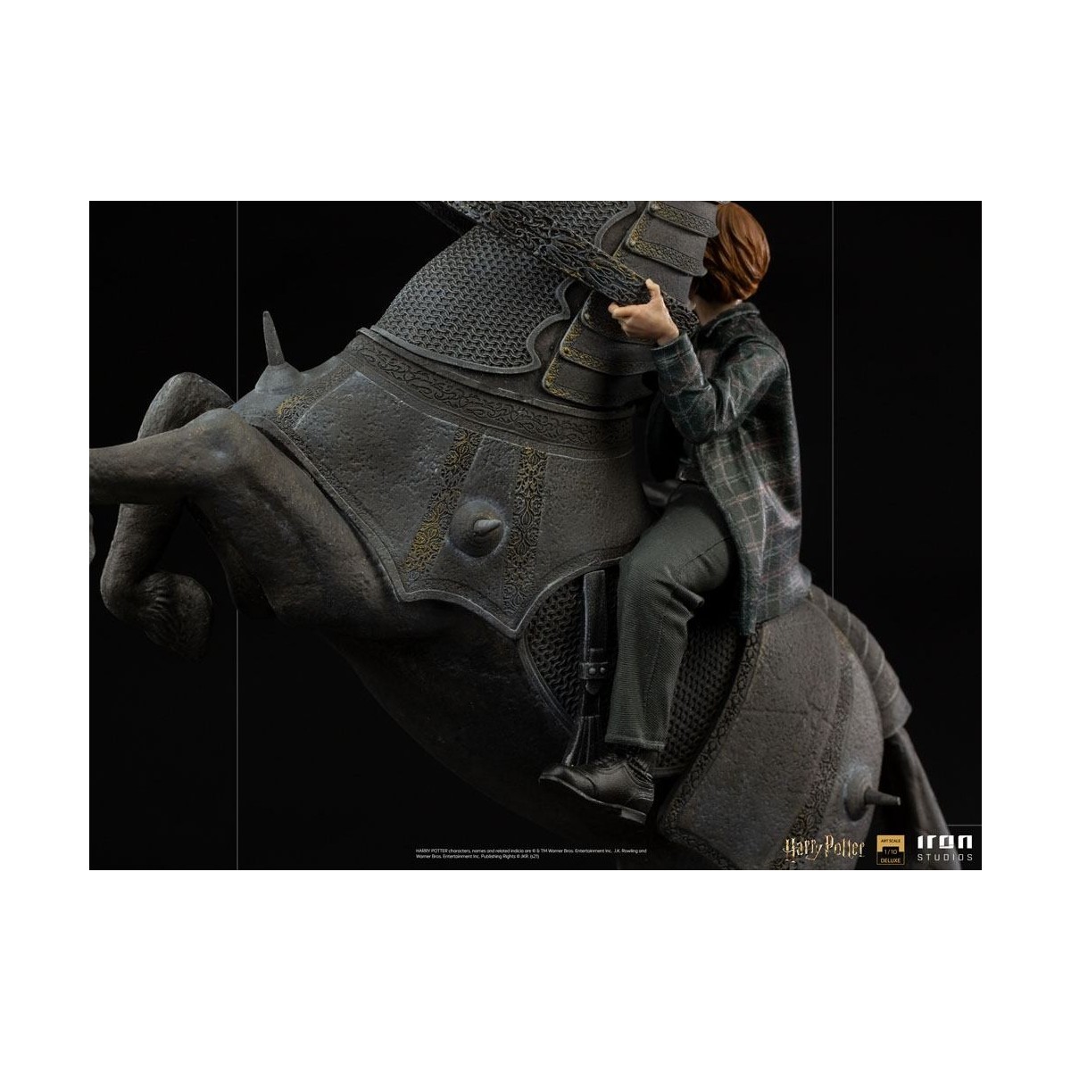 Iron Studios - Harry Potter - Ron Weasley al Mago Scacchi BDS Deluxe Art Scale 1/10