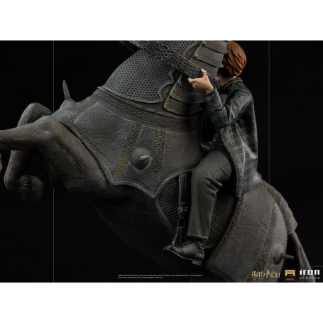 Iron Studios - Harry Potter - Ron Weasley al Mago Scacchi BDS Deluxe Art Scale 1/10