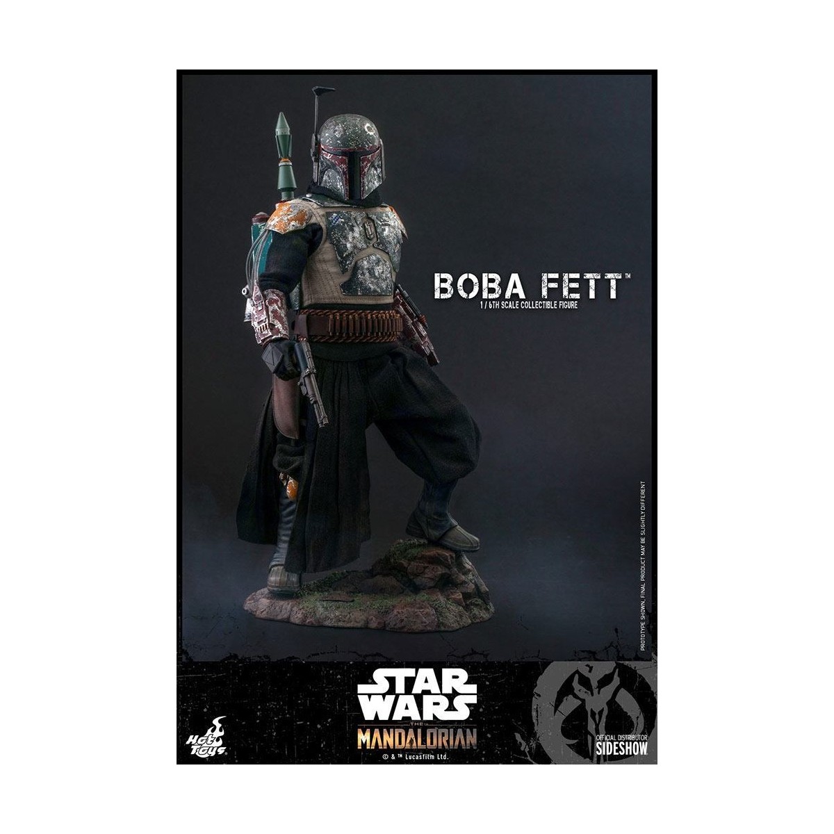 Hot Toys Star Wars The Mandalorian Boba Fett Deluxe Version 1/6 Movie Masterpiece