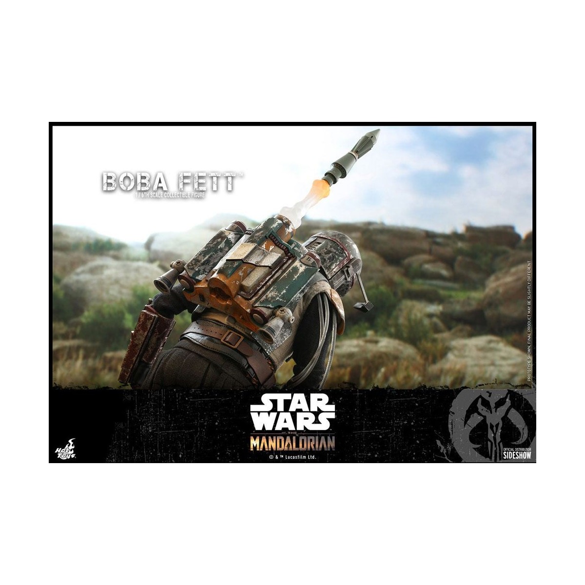 Hot Toys Star Wars The Mandalorian Boba Fett Deluxe Version 1/6 Movie Masterpiece