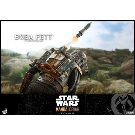 Hot Toys Star Wars The Mandalorian Boba Fett Deluxe Version 1/6 Movie Masterpiece