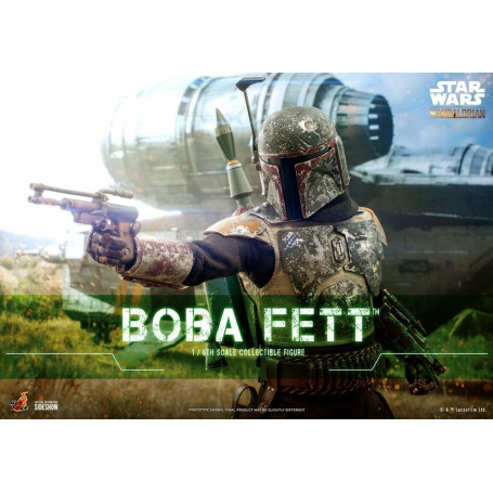 Hot Toys Star Wars The Mandalorian Boba Fett Deluxe Version 1/6 Movie Masterpiece