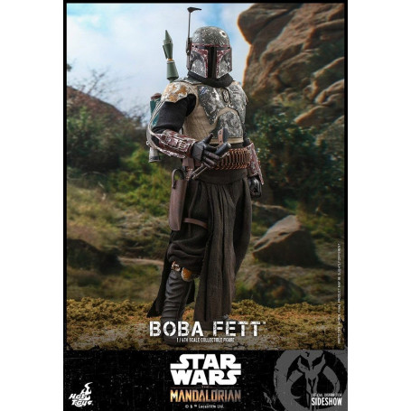 Hot Toys Star Wars The Mandalorian Boba Fett Deluxe Version 1/6 Movie Masterpiece