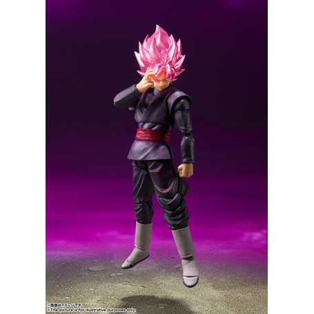 Bandai Tamashii - DRAGON BALL - GOKU BLACK SUPER SAIYAN ROSE (colore esclusivo dell'evento regolare) - SHF SHFiguarts