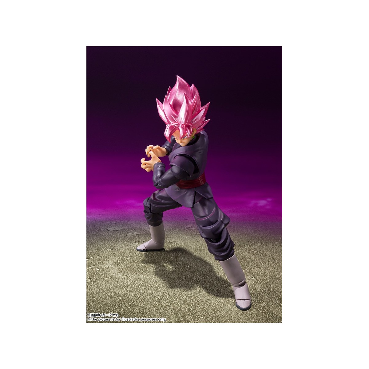 Bandai Tamashii - DRAGON BALL - GOKU BLACK SUPER SAIYAN ROSE (colore esclusivo dell'evento regolare) - SHF SHFiguarts