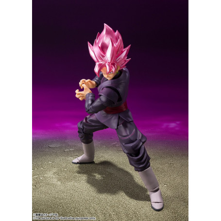 Bandai Tamashii - DRAGON BALL - GOKU BLACK SUPER SAIYAN ROSE (colore esclusivo dell'evento regolare) - SHF SHFiguarts