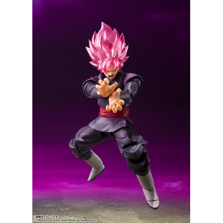 Bandai Tamashii - DRAGON BALL - GOKU BLACK SUPER SAIYAN ROSE (colore esclusivo dell'evento regolare) - SHF SHFiguarts