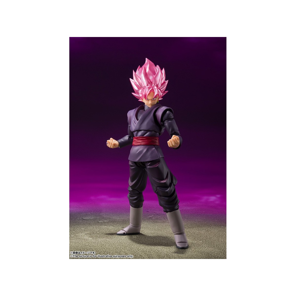 Bandai Tamashii - DRAGON BALL - GOKU BLACK SUPER SAIYAN ROSE (colore esclusivo dell'evento regolare) - SHF SHFiguarts