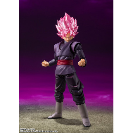 Bandai Tamashii - DRAGON BALL - GOKU BLACK SUPER SAIYAN ROSE (colore esclusivo dell'evento regolare) - SHF SHFiguarts