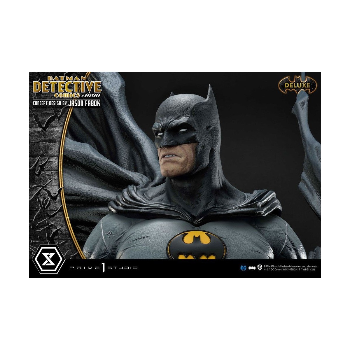 Prime 1 Studio - Batman Detective Comics 1000 Concept Design di Jason Fabok DX Bonus Ver
