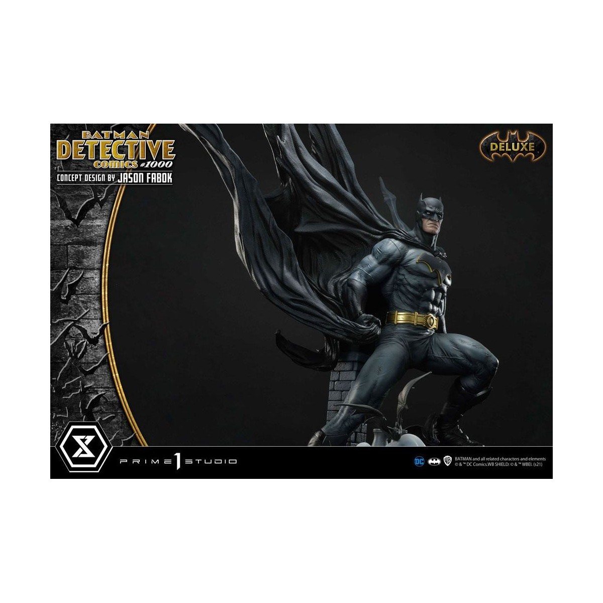 Prime 1 Studio - Batman Detective Comics 1000 Concept Design di Jason Fabok DX Bonus Ver