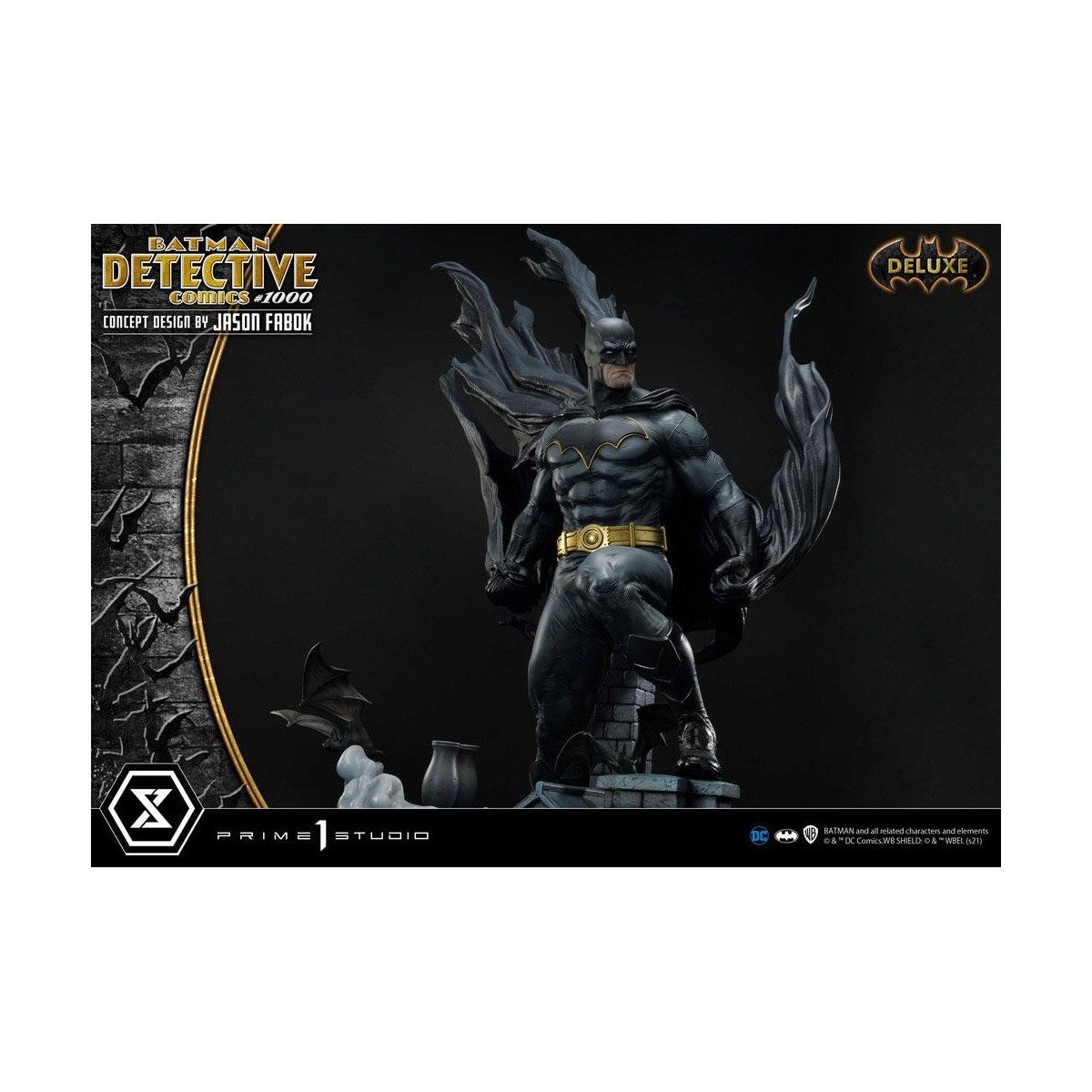 Prime 1 Studio - Batman Detective Comics 1000 Concept Design di Jason Fabok DX Bonus Ver