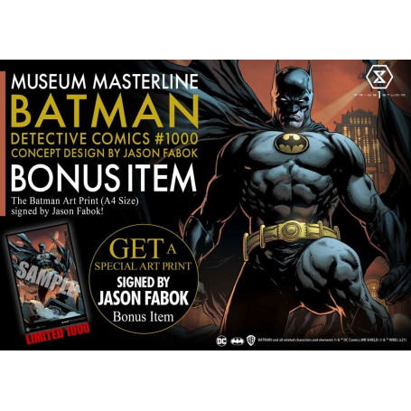 Prime 1 Studio - Batman Detective Comics 1000 Concept Design di Jason Fabok DX Bonus Ver