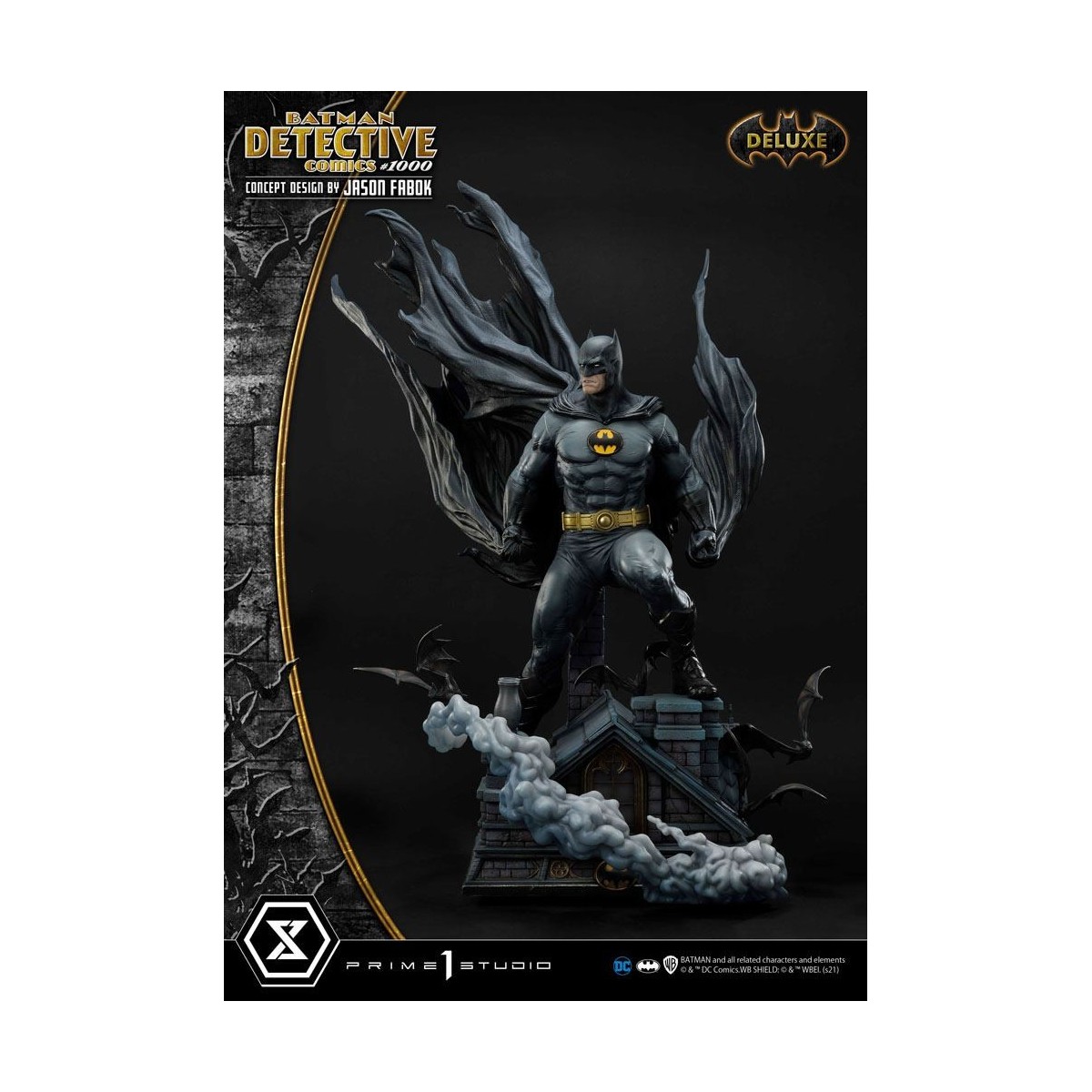 Prime 1 Studio - Batman Detective Comics 1000 Concept Design di Jason Fabok DX Bonus Ver