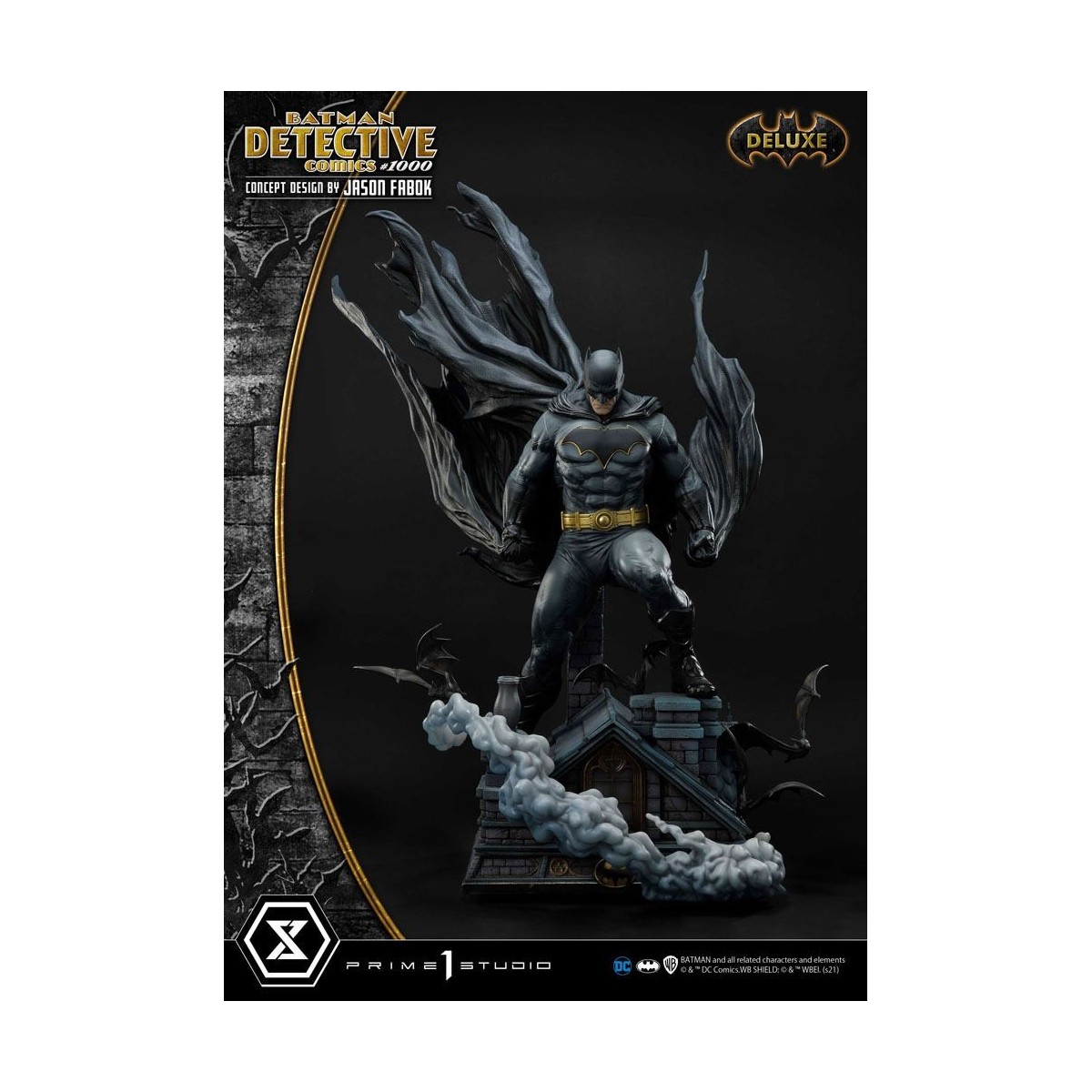 Prime 1 Studio - Batman Detective Comics 1000 Concept Design di Jason Fabok DX Bonus Ver