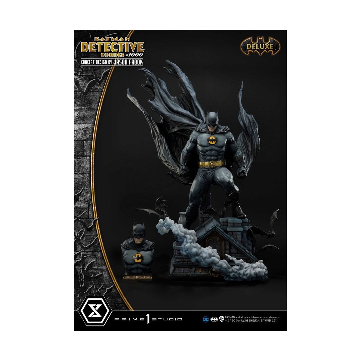 Prime 1 Studio - Batman Detective Comics 1000 Concept Design di Jason Fabok DX Bonus Ver