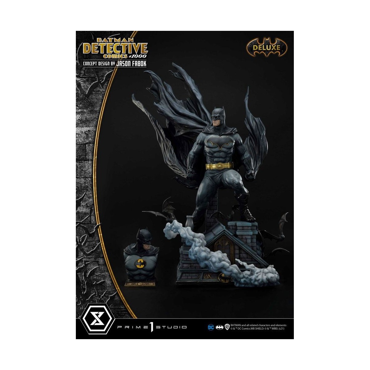 Prime 1 Studio - Batman Detective Comics 1000 Concept Design di Jason Fabok DX Bonus Ver