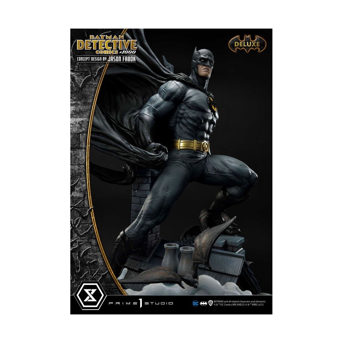 Prime 1 Studio - Batman Detective Comics 1000 Concept Design di Jason Fabok DX Bonus Ver