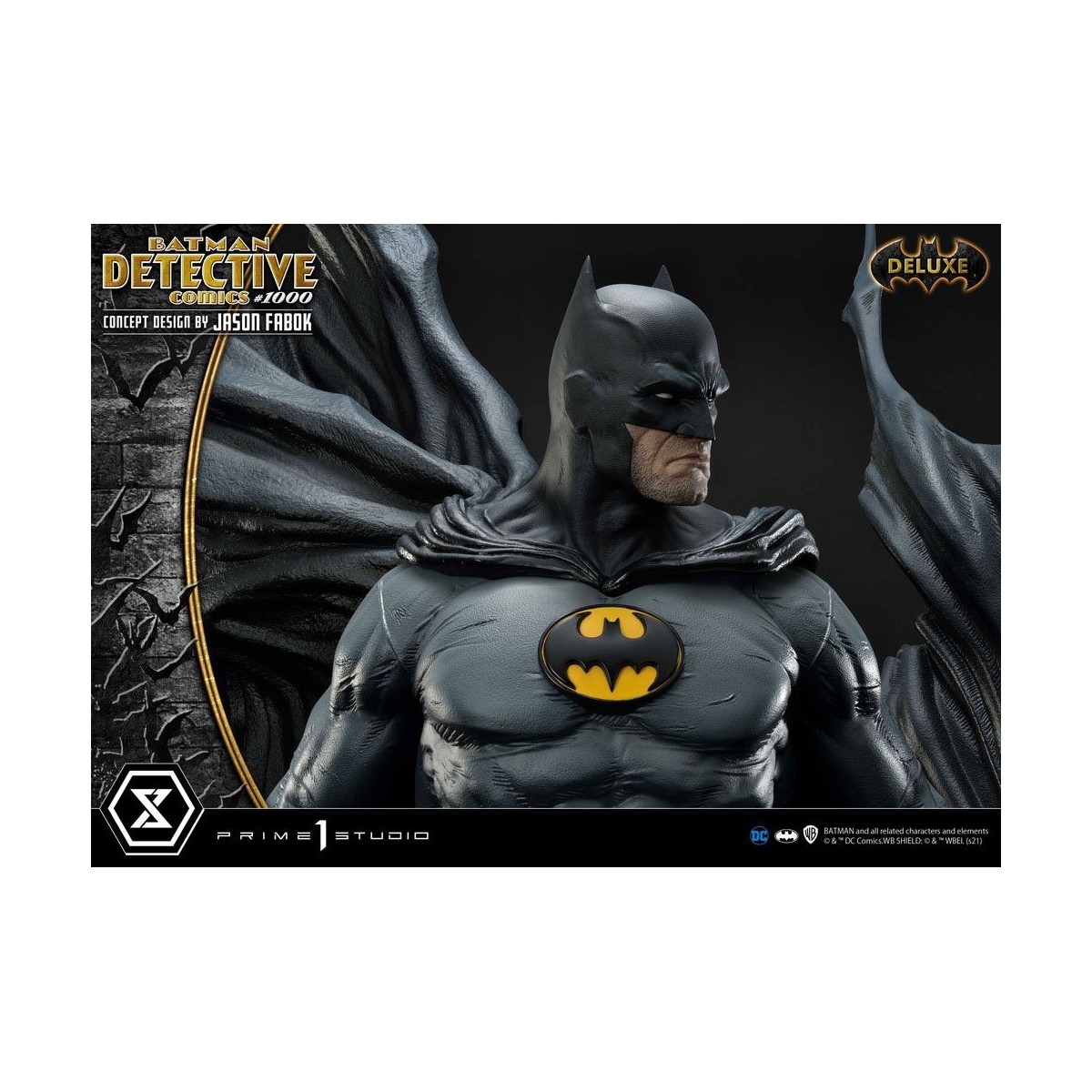 Prime 1 Studio - Batman Detective Comics 1000 Concept Design di Jason Fabok DX Bonus Ver