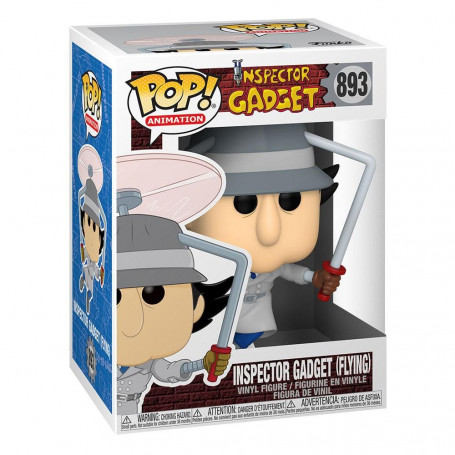 Funko POP! Animazione 893 - Inspector Gadget Flying - Gadgeto-copter - Inspector Gadget