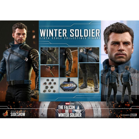 Hot Toys Marvel - Winter Soldier 1/6 - Il Falcon e il Soldato d'Inverno