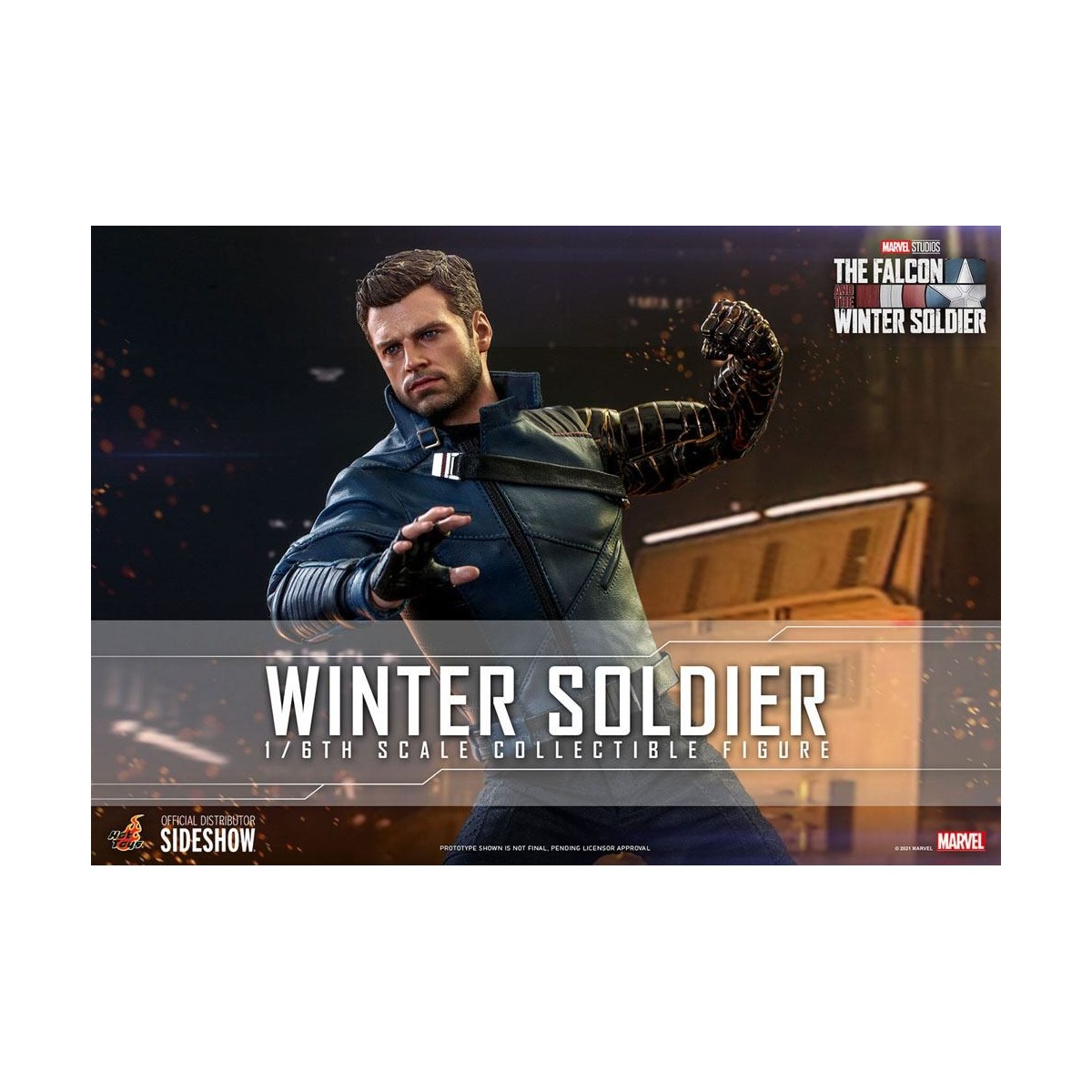 Hot Toys Marvel - Winter Soldier 1/6 - Il Falcon e il Soldato d'Inverno