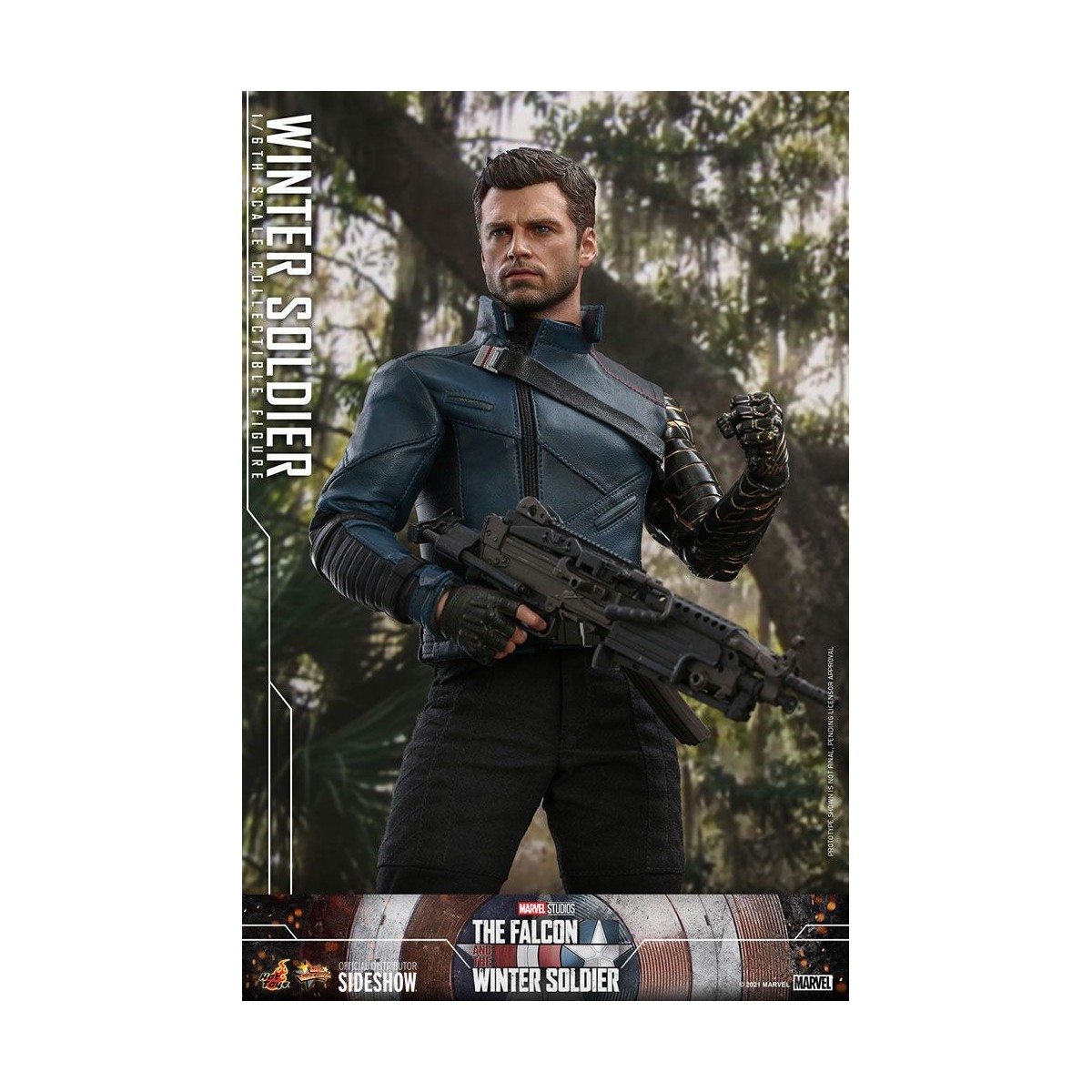 Hot Toys Marvel - Winter Soldier 1/6 - Il Falcon e il Soldato d'Inverno