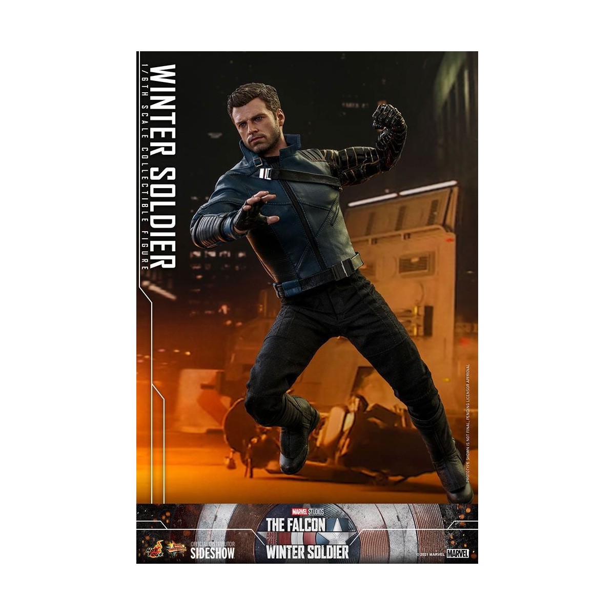 Hot Toys Marvel - Winter Soldier 1/6 - Il Falcon e il Soldato d'Inverno