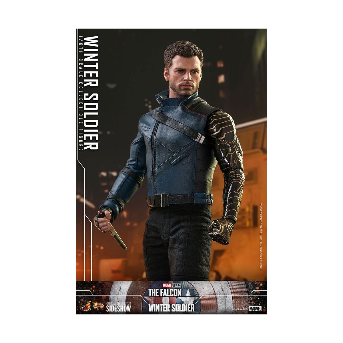 Hot Toys Marvel - Winter Soldier 1/6 - Il Falcon e il Soldato d'Inverno
