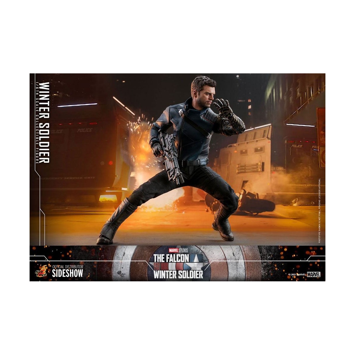 Hot Toys Marvel - Winter Soldier 1/6 - Il Falcon e il Soldato d'Inverno