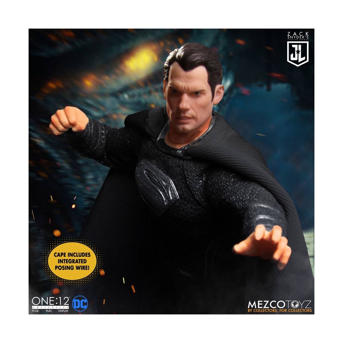 Mezco One 12 - DC Comics - Justice League di Zack Snyder 1/12 Deluxe Steel Box Set