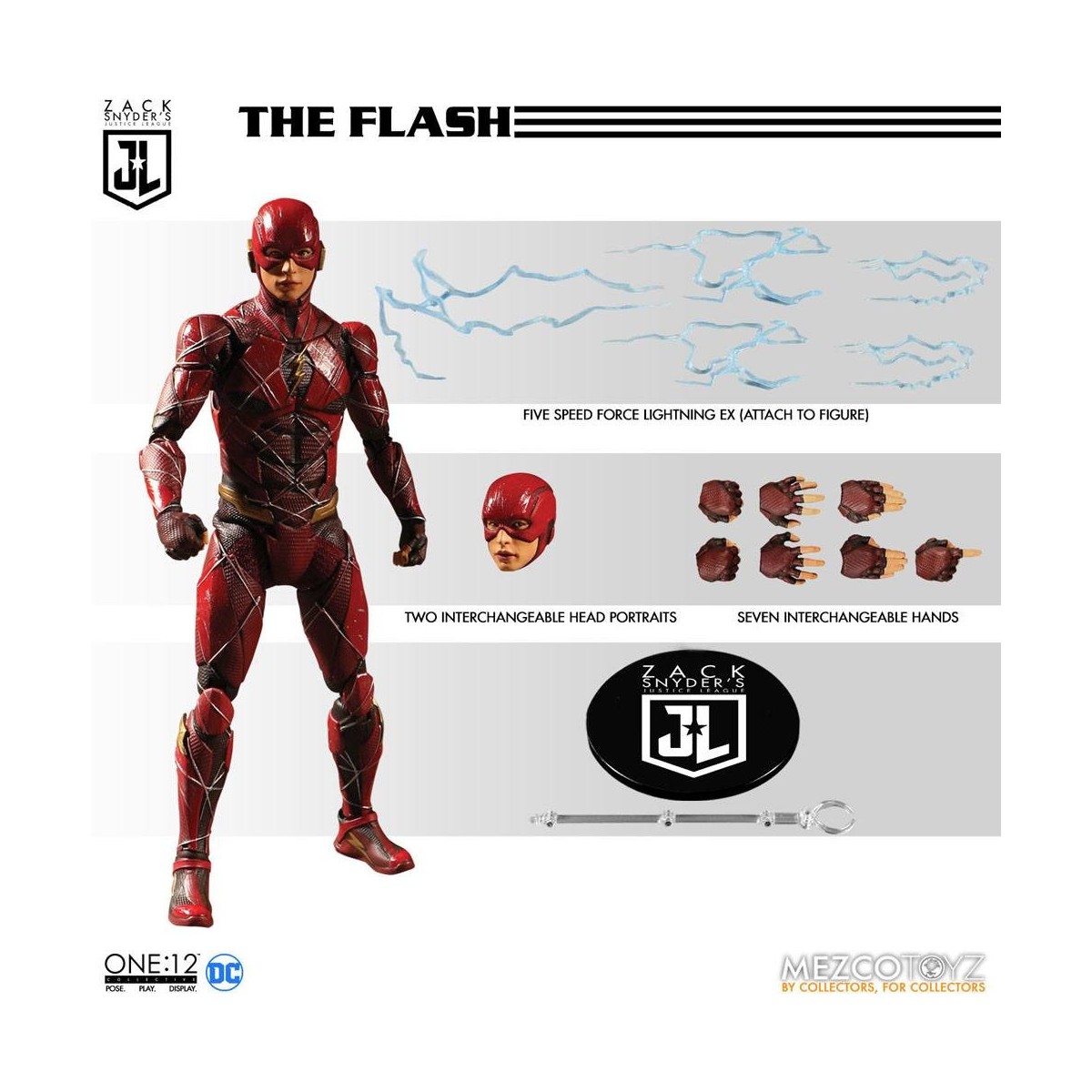 Mezco One 12 - DC Comics - Justice League di Zack Snyder 1/12 Deluxe Steel Box Set