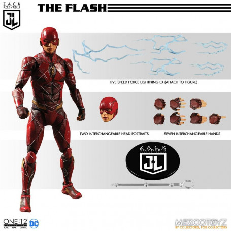 Mezco One 12 - DC Comics - Justice League di Zack Snyder 1/12 Deluxe Steel Box Set